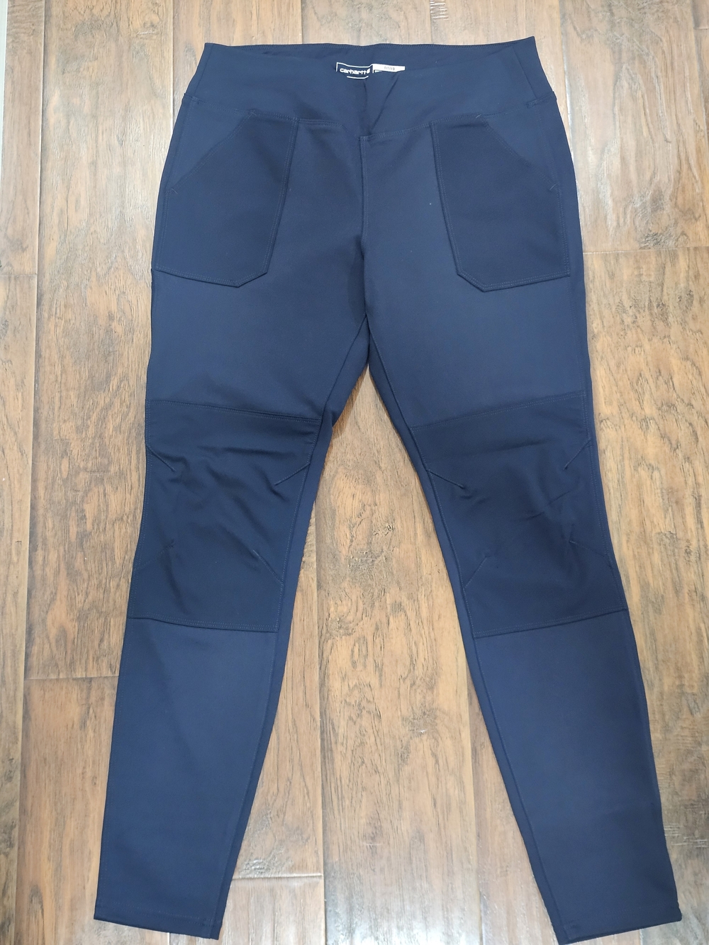 Carhartt Navy Women's Force Fitted Midweight Utility Legging